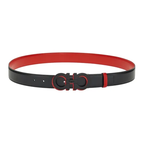 Ferragamo Ремни из коровьей кожи мужские ширина 3,2 см