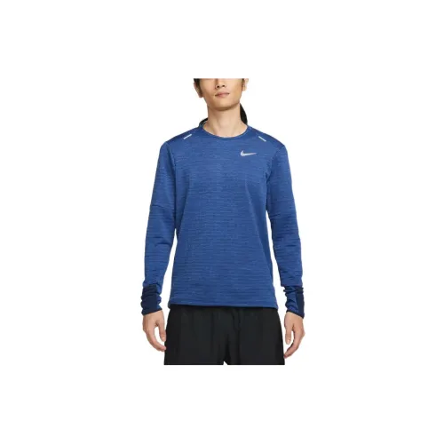 Nike Blue Men's T-Shirts Найк Синий Мужские Футболки