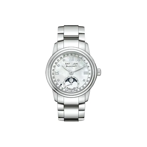 Коллекция женской одежды BLANCPAIN LADYBIRD Автоматические механические часы для женщин 33 мм серебряный циферблат