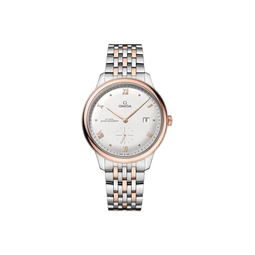 OMEGA Автоматический Механический Часы Мужские Elegant Saucer Series 41 мм Серебряные