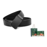 Чёрный крокодиловый узор 110 см + рождественская подарочная коробка