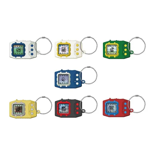 BANDAI Digimon Брелок Подставка Lucky Целая Коробка 7 шт