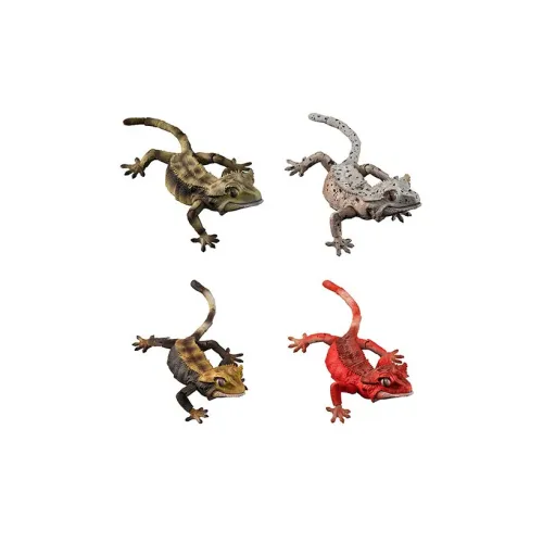 BANDAI Ikimono Encyclopedia Advance Frillneck IGUANA Lucky Draw Целая коробка 4 шт