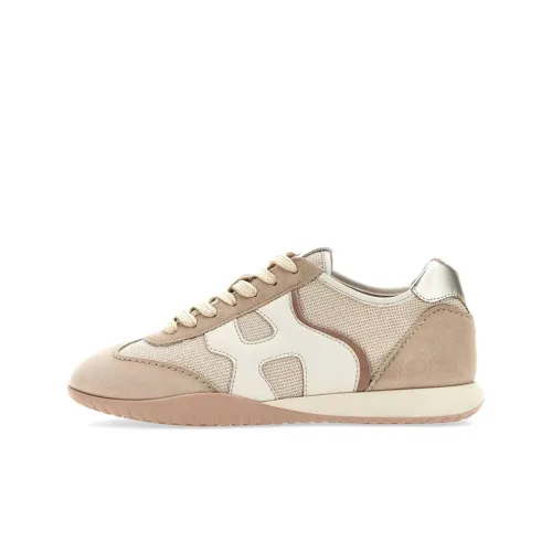 HOGAN OLYMPIA Z Low Топ Спортивная Повседневная Обувь Женская Бежевая