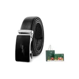 Черно-серебристый, ремешок 130 см + рождественская подарочная коробка