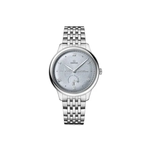 OMEGA Автоматический Механический Часы Мужские Elegant Saucer Series 41 мм Серебряные
