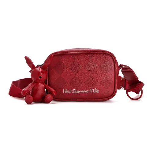 FILA FUSION Полиуретан Сумка через плечо Сумка на плечо Стандартная Унисекс Гранатово-красный