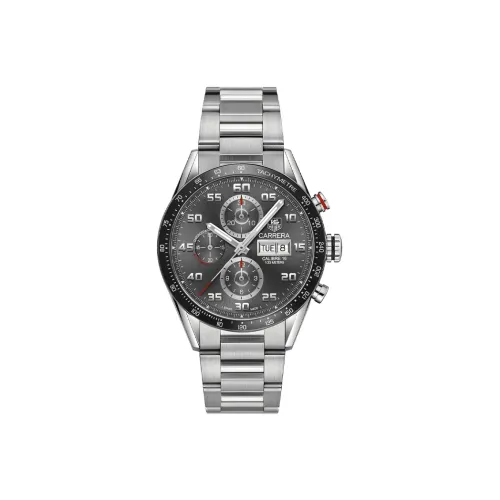 TAG HEUER Carrera Collection Автоматический Механический Часы для мужчин 43 мм Серый циферблат CV2A1U.BA0738