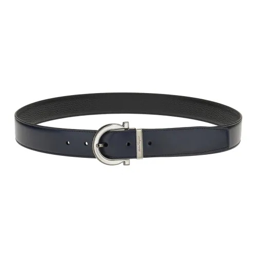 Ferragamo Ремни из коровьей кожи мужские ширина 3,2 см