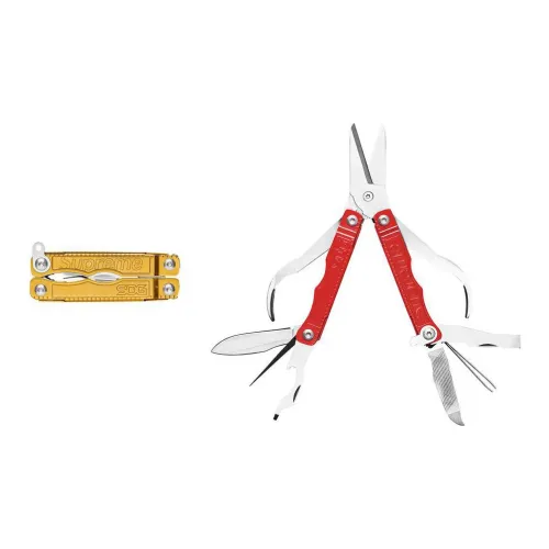 Брелок Supreme Унисекс Красный Золотой