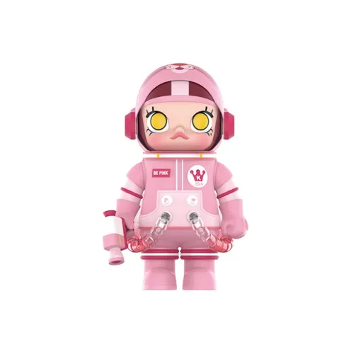 POP MART Коллаборация Edition 400% MEGA Treasure Collection SPACE MOLLY PINK PANTHER Модные Фигурки 30,1 см