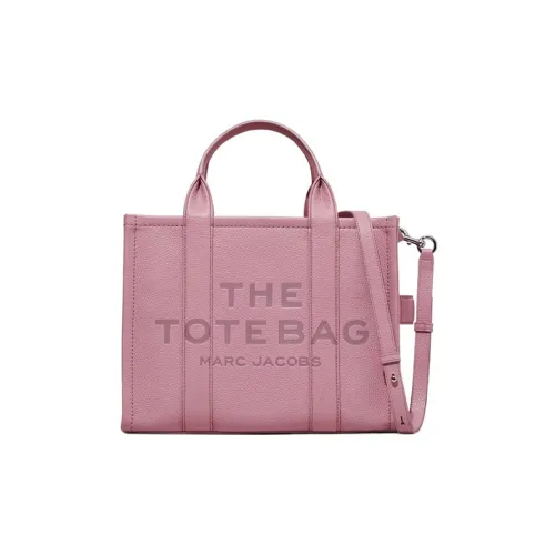 MARC JACOBS GRAIN LEATHER Тоут Сумка Сумка для покупок Сумка на плечо Сумка среднего размера Женская Розовая