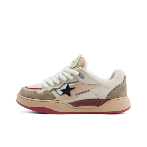 F426 Steamer 1,0 Устойчивые к истиранию Низкие Кроссовки для скейтбординга Унисекс Светлый Хаки