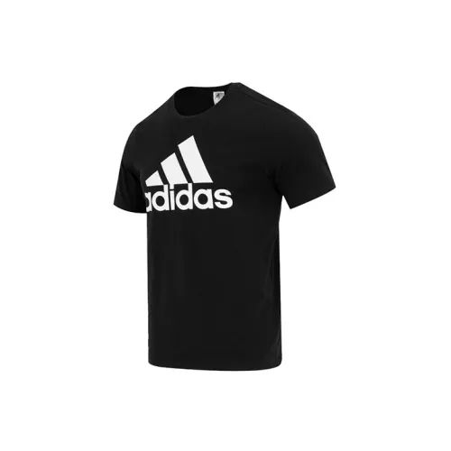 Adidas Essentials T-Shirt Мужской Черный