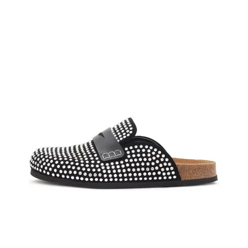 JW Anderson Резиновая подошва Домашние тапочки Мужской Черный