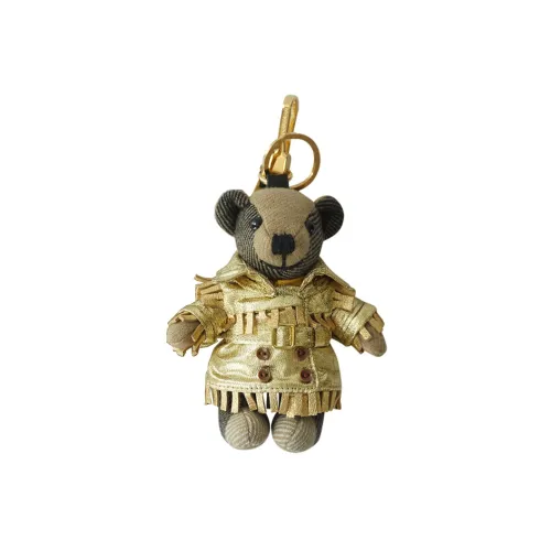 Брелок Burberry Унисекс Бежевый Желтый