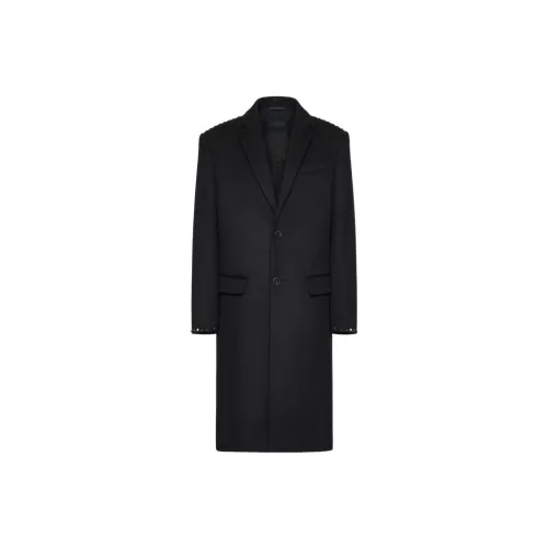 Valentino Черное Мужское Пальто