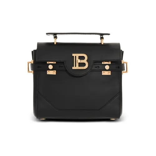 BALMAIN B Buzz Гладкая Телячья Кожа Сумка Сумка через плечо Сумка через плечо Женская Черная