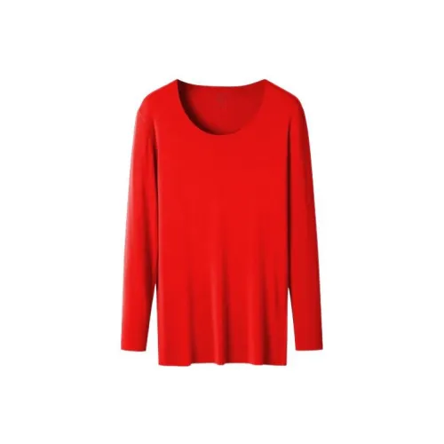 CALVIN KLEIN Термический топ мужской гранатово-красный