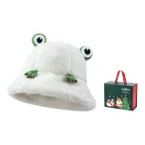 Белая рождественская коробка