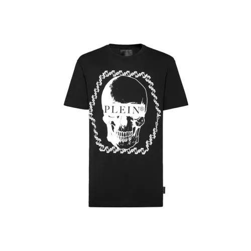 PHILIPP PLEIN Мужские черные рубашки T