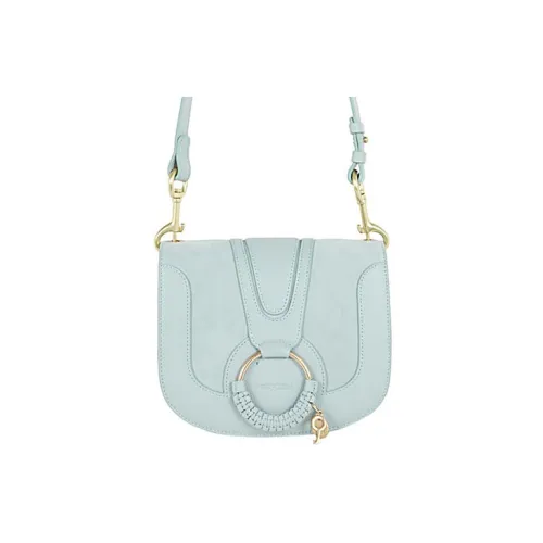 See By Chloe Hana Коровья кожа Сумка через плечо Женская Синяя