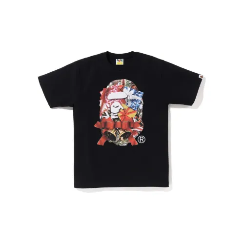 A BATHING APE Bape Мужская футболка с коротким рукавом