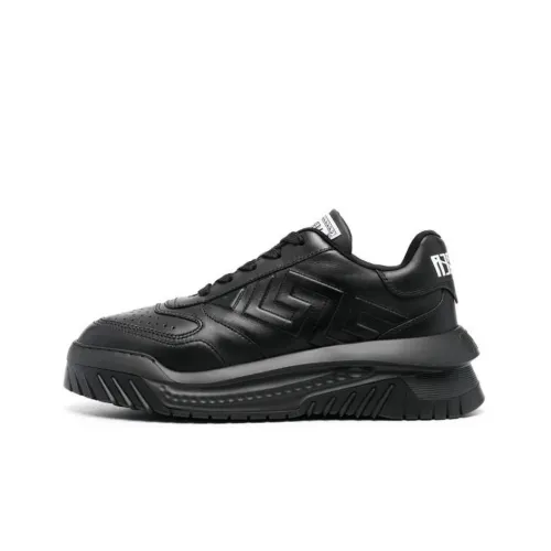 VERSACE Odissea Низкий Топ Спортивная Повседневная Обувь Мужская Черная