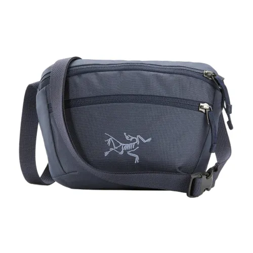 Arcteryx 1,5L Сумка через плечо Outdoor Сумка Переработанный полиэстер Синий Черный Ультрамарин Синий Унисекс