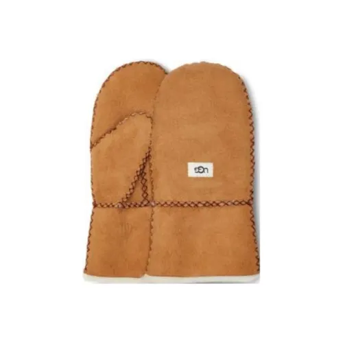 UGG Овчина, Шерсть Перчатки Каштановый Kids