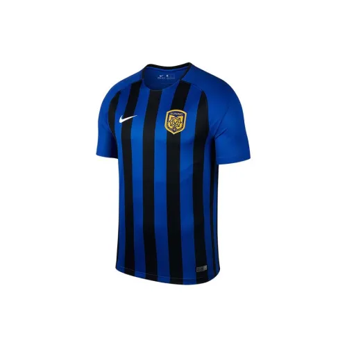 Nike Blue Men's T-Shirts Найк Синий Мужские Футболки