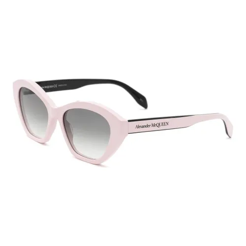 Alexander McQueen Вакуумная форма Кошачий глаз Пластиковая оправа Женские Розовый
