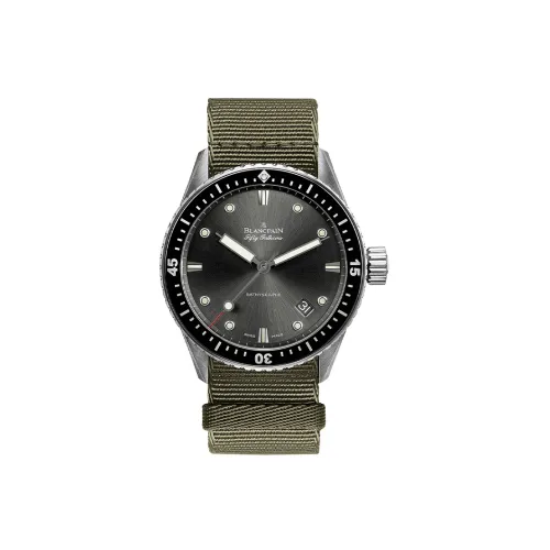 BLANCPAIN Автоматический Механический Часы Мужские FIFTY FATHOMS 43 мм Серые
