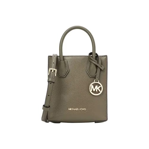 MICHAEL KORS Mercer Коровья кожа Сумка Мини Женская Оливково-зеленая