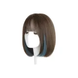 Холодный коричневый, туманно-голубой