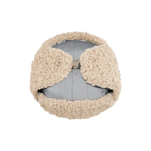 DIOR Полиэстер Шапка-ушанка Серая Женская