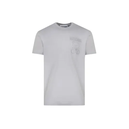 MOSCHINO Серые Мужские T-Рубашки