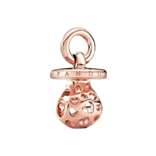 Pandora 14K Розово-золотой Покрытый Металл, Стерлинговое серебро 925 пробы, Ювелирные аксессуары, Розово-золотой, Женские