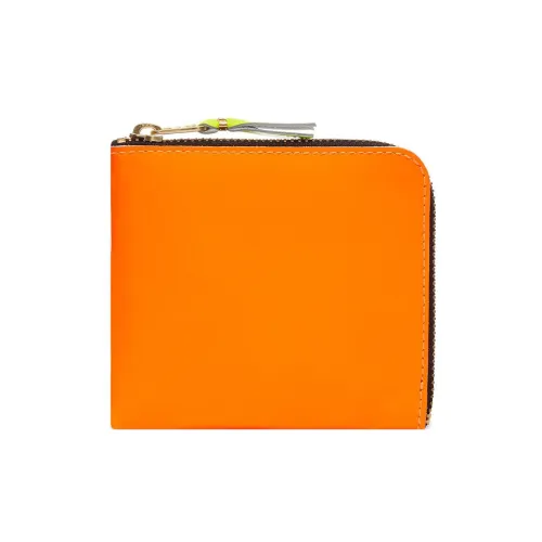 CDG Козья кожа Держатель для карт кошелек Стандартный Мужской Оранжевый Розовый