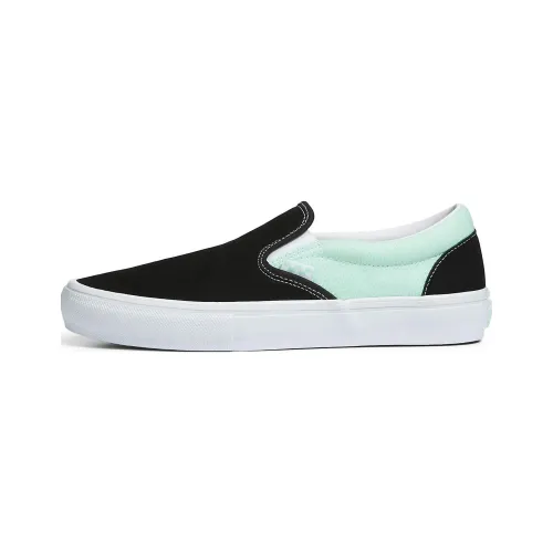 Vans Slip On Series Skate Low Топ Кроссовки для скейтбординга Унисекс Черный Зеленый