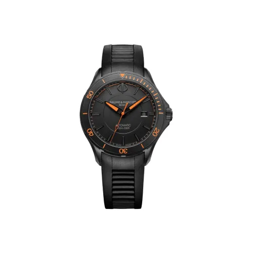 Baume & Mercier Автоматический Механический Механизм Мужские Часы Creighton Collection 42,1 мм Черные