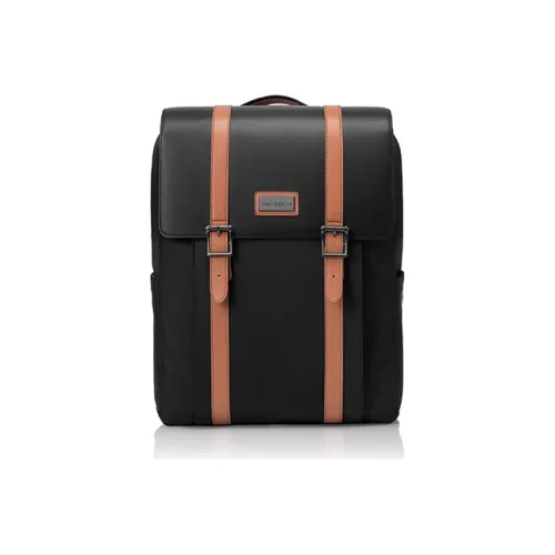 SAMSONITE Микрофибра Синтетическая Кожа Рюкзак Унисекс Черный Серый