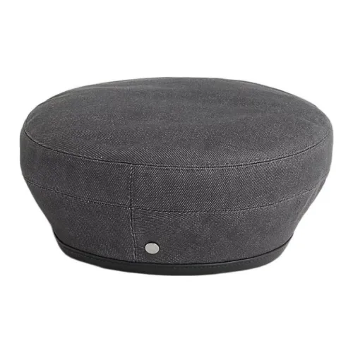 Hermes Saint Honore Хлопок Береты Серый Женские