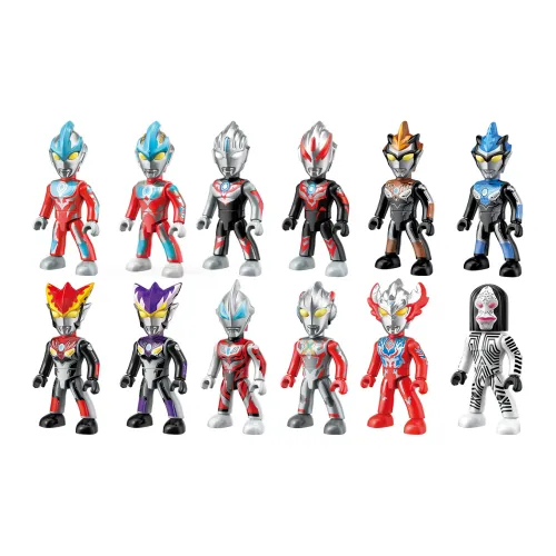 QIMENGJIMU Ультрамен Классический New Generation Ultraman Слепые коробки 6 шт Mystery Коробка 12 шт Mystery Коробка