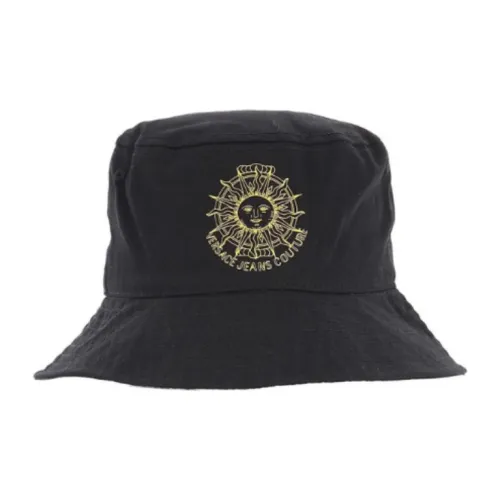 VERSACE JEANS COUTURE Полиэстер Ведрообразные Шляпы Мужские Черные