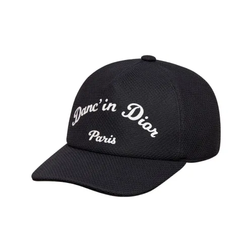 DIOR Акриловая Бейсболка Черного Цвета для Детей