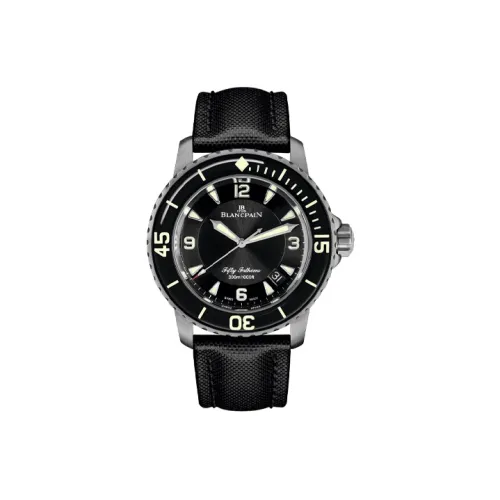 BLANCPAIN Автоматический Механический Часы Мужские 45 мм Черные