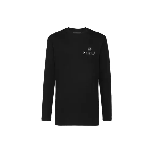 PHILIPP PLEIN Мужские черные рубашки T