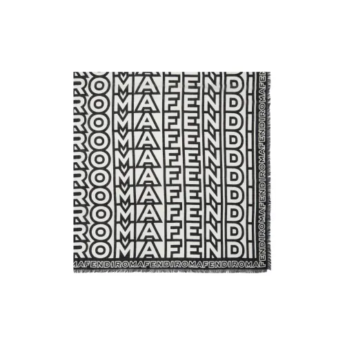 FENDI Шали Белый Женские