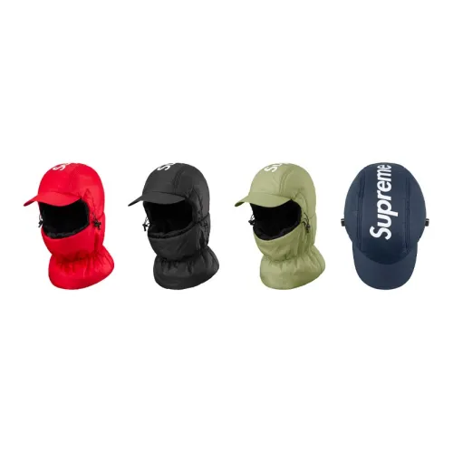 Supreme Нейлон Balenciaga Шляпа Унисекс Красный Черный Светло-зеленый горошек Синий